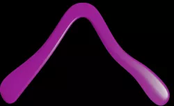 Hook Vee Boomerang