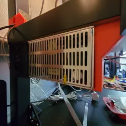 Horizontal PSU mount for Prusa i3 mk3/S LACK enclosure