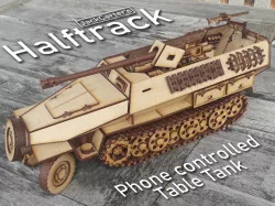 Lasercut RC Halftrack