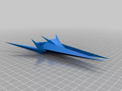 Light Arwing StarFox2 (Simple)