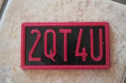 Little Tikes Cozy Coupe License Plate