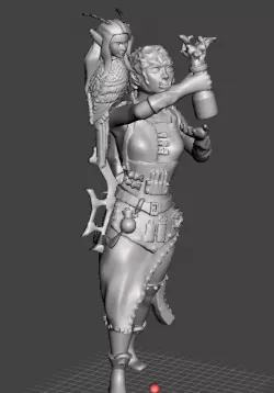 Loor Hence [Female Half-orc Alchemist]