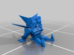 Low Poly Chibi Zark