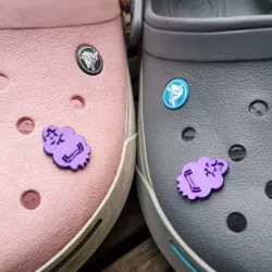 Lumpy Space Crocs Charm