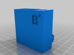 marker holder (sharpie deburring tool and pencil)