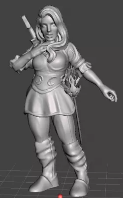 Melisana Lebeda [Female Human Bard]