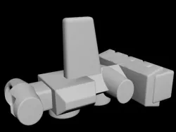 Mini Blockade Runner for diecast Destroyer