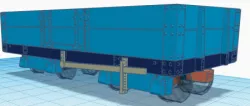 O16.5 14ft bogie open wagons (2 & 3 plank bodies)