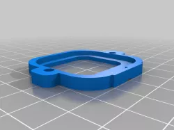 One piece load cell support and mounting bracket
