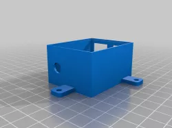 OSKJ 4-USB 5V 8A DC-DC Module case with attachment tabs