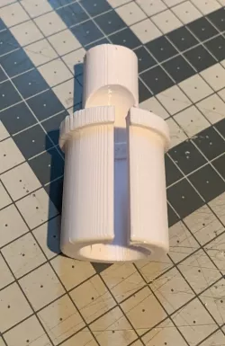 Pixel star pvc pipe mount