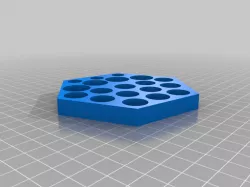 Polygon Battery Display Holder