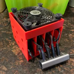 Portable hdd holder