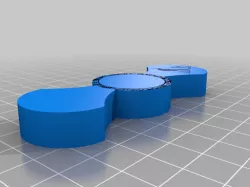 Print-in-place Fidget spinner