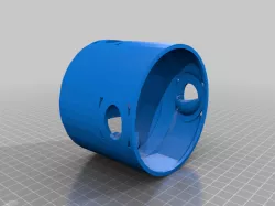 PVC Drum Agitator for Harbor Freight Dual Drum Rock Tumbler - Remix for smaller drum
