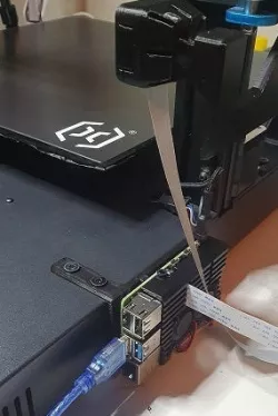 Raspberry Pi 4 Sidewinder x1 mounting base