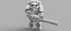 Relics of Terra : Socket soldiers kit (PSM Compatible)
