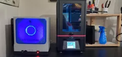 Resin UV curing chamber