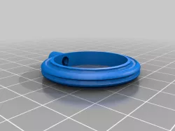 Ring Fob for a Ball Chain