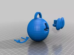 roblox meep keychain/ornament
