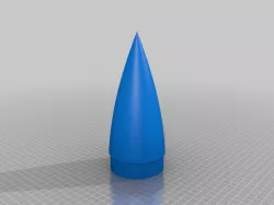 Rocket nosecone Long 84/80mm