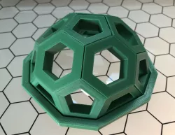 Self supporting geodesic dome