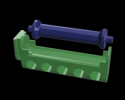Shorter Spool Arm for Filler Filament Holder 
