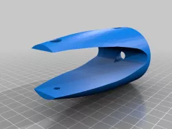 Skyhunter 1800 Motormount for the wings - twin tractor