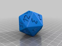 Spindown D20 with Rise of Eldrazi logo