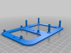 Support board for iC880A & Raspberry Pi 2
