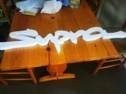 supra logo wall sign