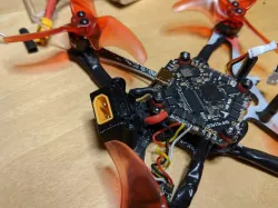 Tinyhawk2 Freestyle XT30 rear holder