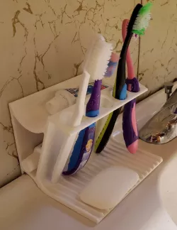 Toothbrush Holder Soap Dish