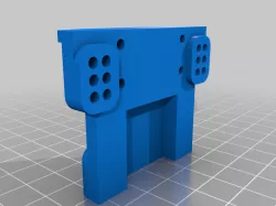 Traxxas Blue Eagle LS / LSII / SRT Rear Bulkhead