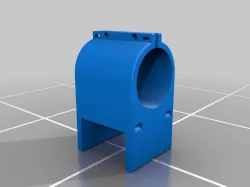 Umbrella Mount - 40mm square railing, 38mm umbrella