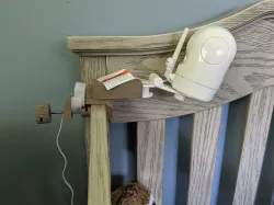 V-tech baby monitor crib clamp