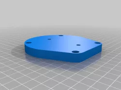 VKB Gunfighter III and Gladiator-K adapter for J-PEIN desk mount