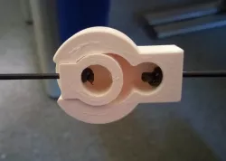 Webbing or flexible tie from TPU or TPE
