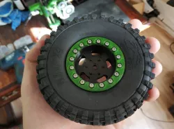 Wider 1.9" 12mm hex RC beadlock rims