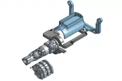 Wraith 1.9 Transmission & Servo Mount