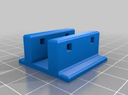 Zip tie cable mount
