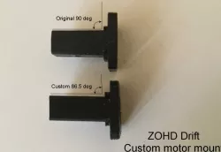 ZOHD Drift custom motor mount