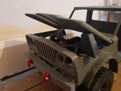 1/10 scale hood hinge for rc crawler 