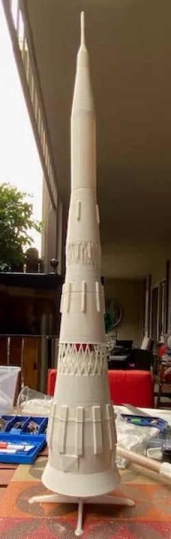 ~1/150th Scale N1 Flying Model Rocket