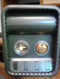 1950's Robby the robot mechanical Heart Box