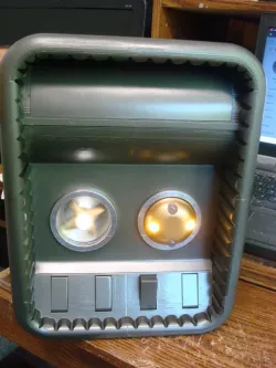 1950's Robby the Robot  mechanical Heart Box