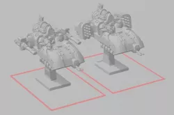 Anti Gravity Speeder Segmented Armor (Galactic Crusaders Remix)