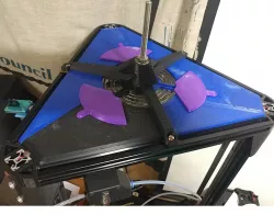 Anycubic Kossel delta plus top spool holder and cover