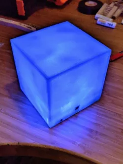 Avengers Tesseract / Ikea Spoka night light recycling