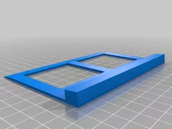 Back panel for Helix Keyboard